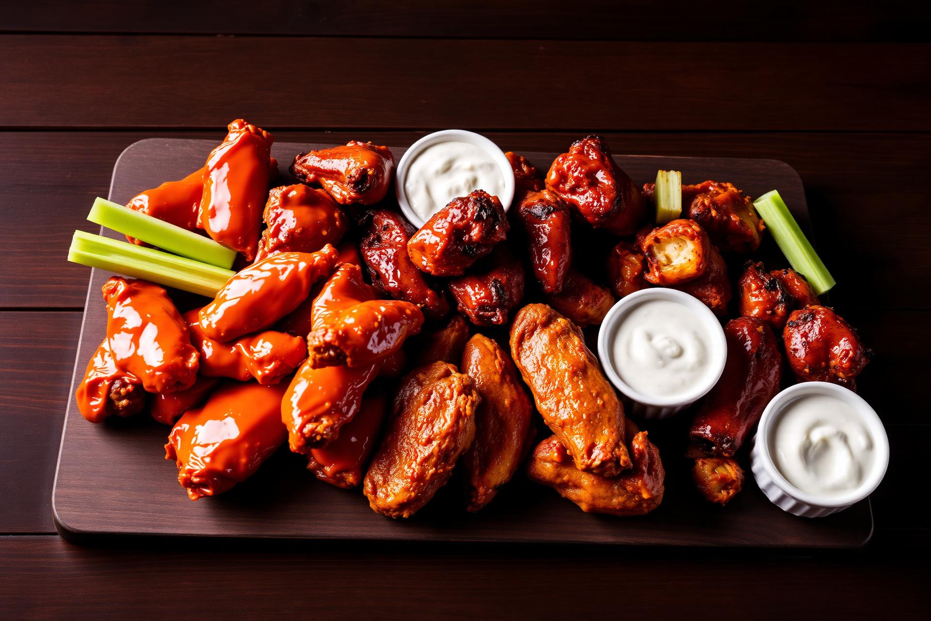Penalty Box Bar & Grill catering spread